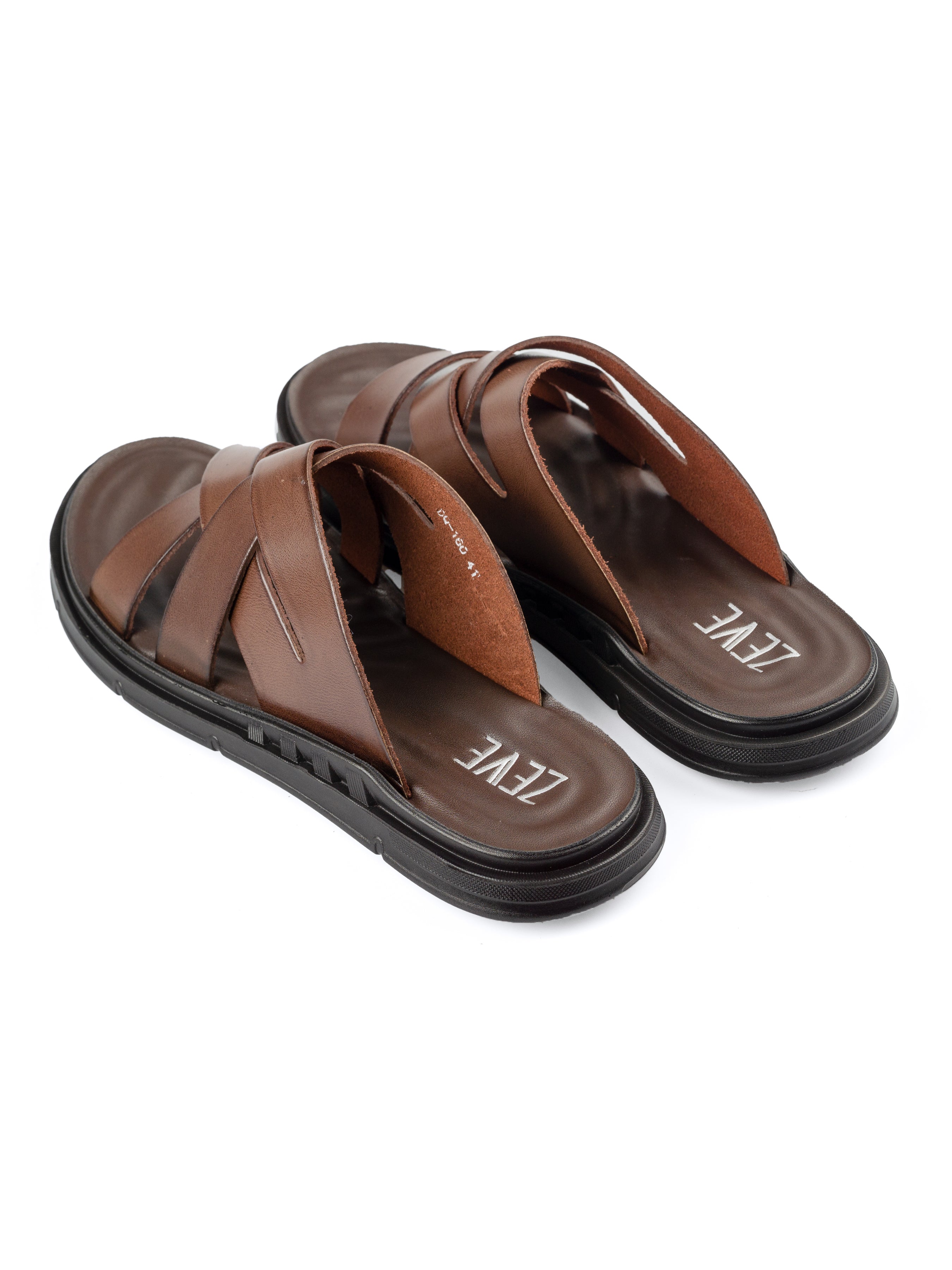 Remy Sandal - Coffee Leather