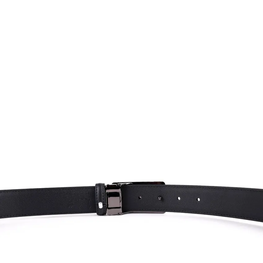 Ritz Flat Clip Men's Belt - Black