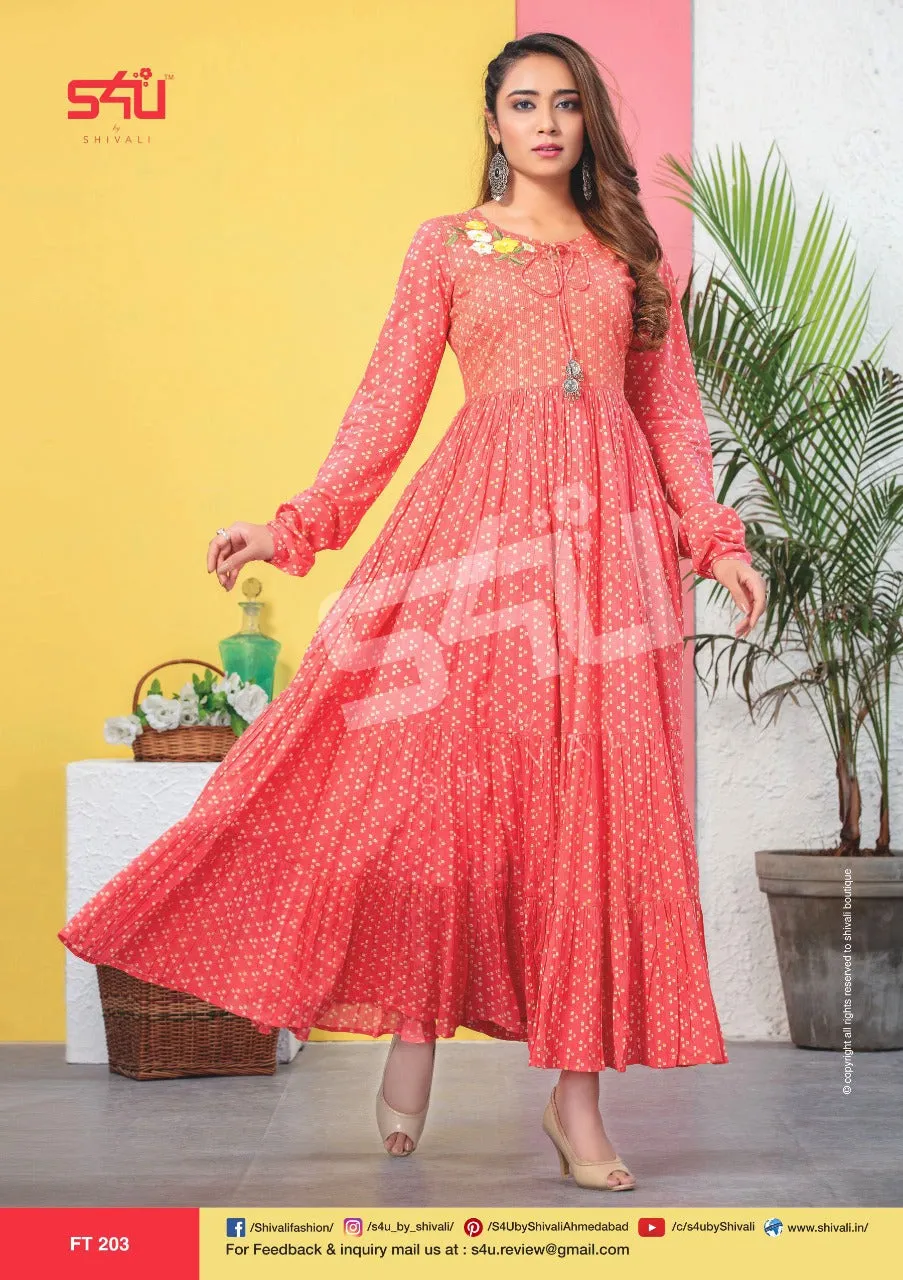 S4u Flairy Tale Vol 2 Nx Exclusive Stylish Partywear Gown Collection