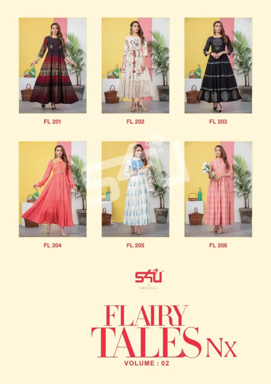 S4u Flairy Tale Vol 2 Nx Exclusive Stylish Partywear Gown Collection