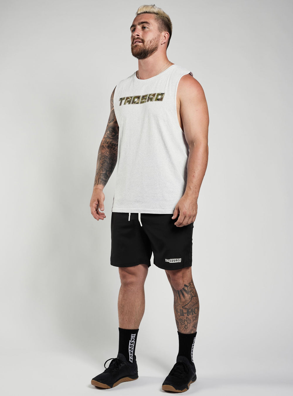 SALE - TacSource OZCamo Tank - White Marle