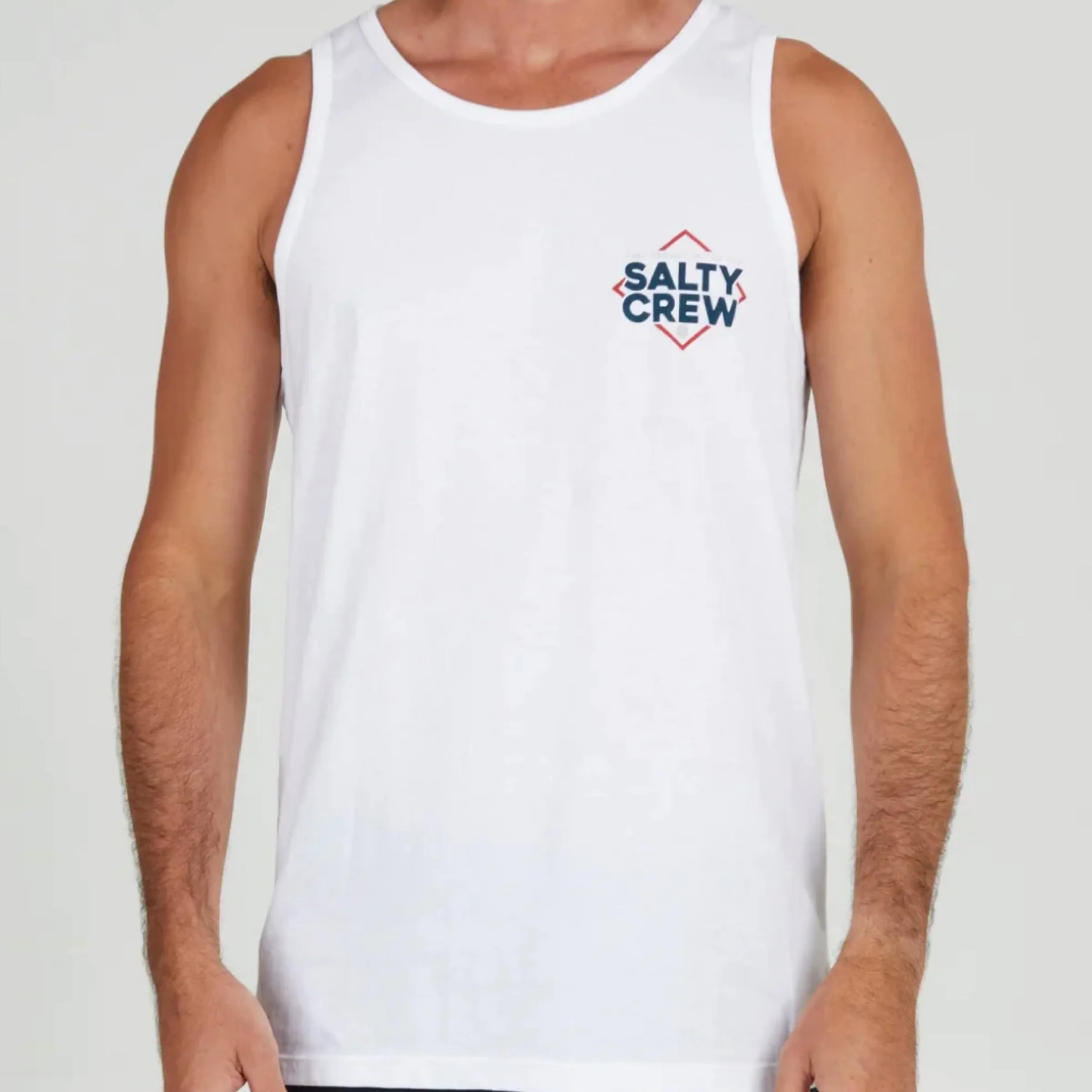 SC No Slack Tank White