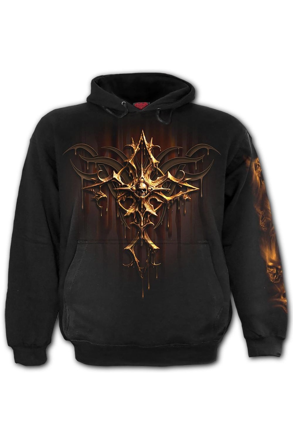 Spiral - Dripping Gold Hoody Hoodie Pullover | Dark Ages