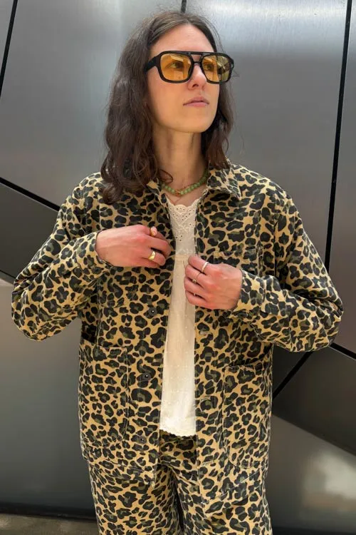 Stan Ray Coverall Leopard Camo Jacket