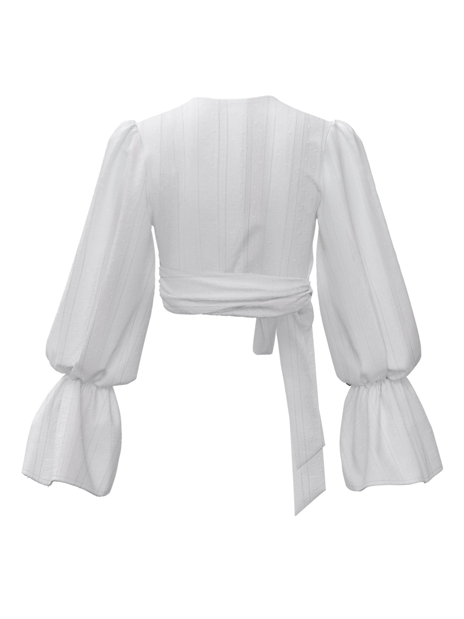 Sustainable Aja Top - Solid Blanc