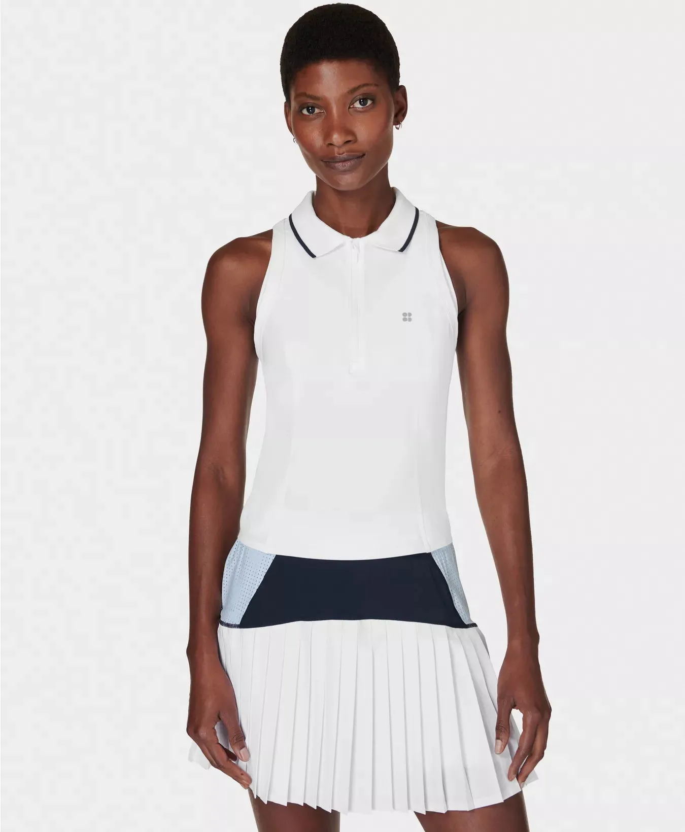 Sweaty Betty Power Tennis Tank in White