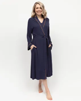 Taylor Womens Jersey Long Dressing Gown