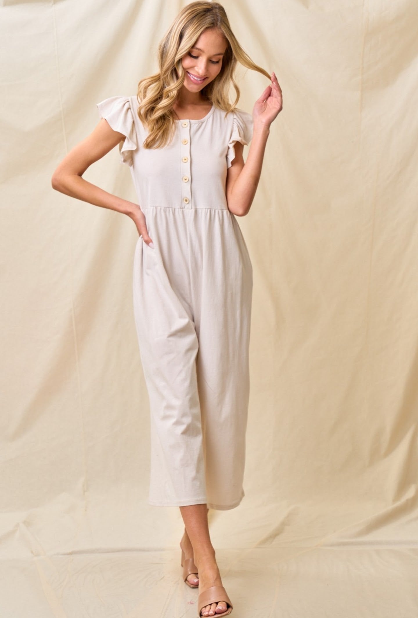 The Lovely Dove Jumpsuit