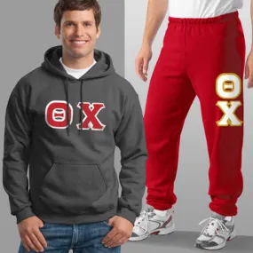 Theta Chi Hoodie and Sweatpants, Package Deal - TWILL