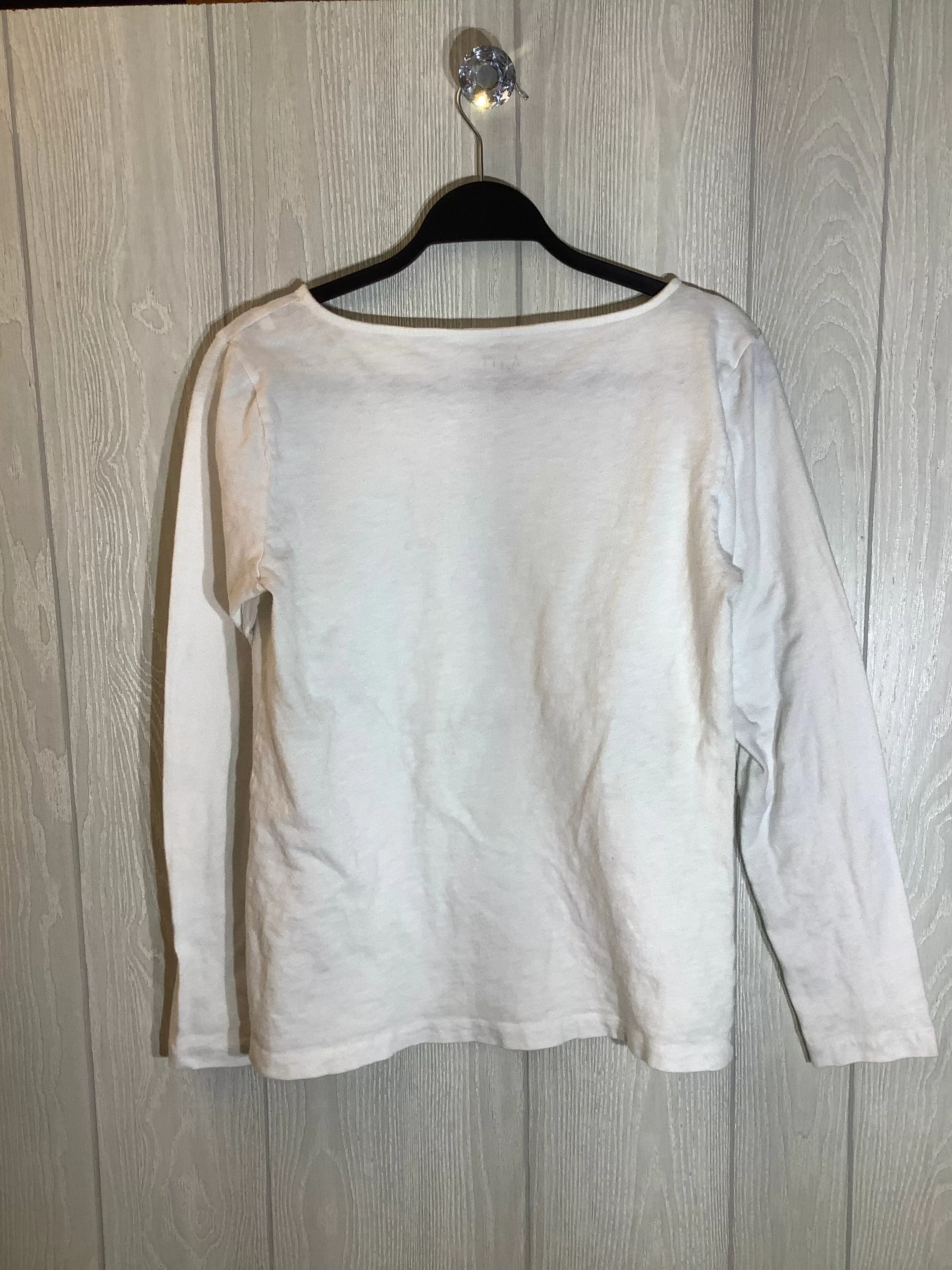 Top Long Sleeve Basic By J Crew O  Size: Xl