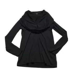 Top Long Sleeve By Ann Taylor In Black, Size: M