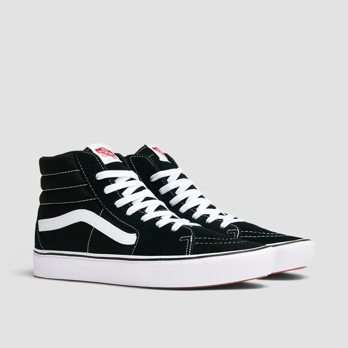 Vans ComfyCush SK8-Hi High Top Shoes - Classic Black/True White