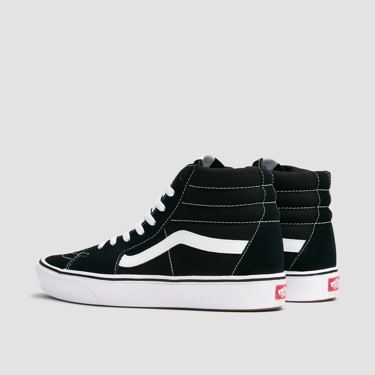 Vans ComfyCush SK8-Hi High Top Shoes - Classic Black/True White