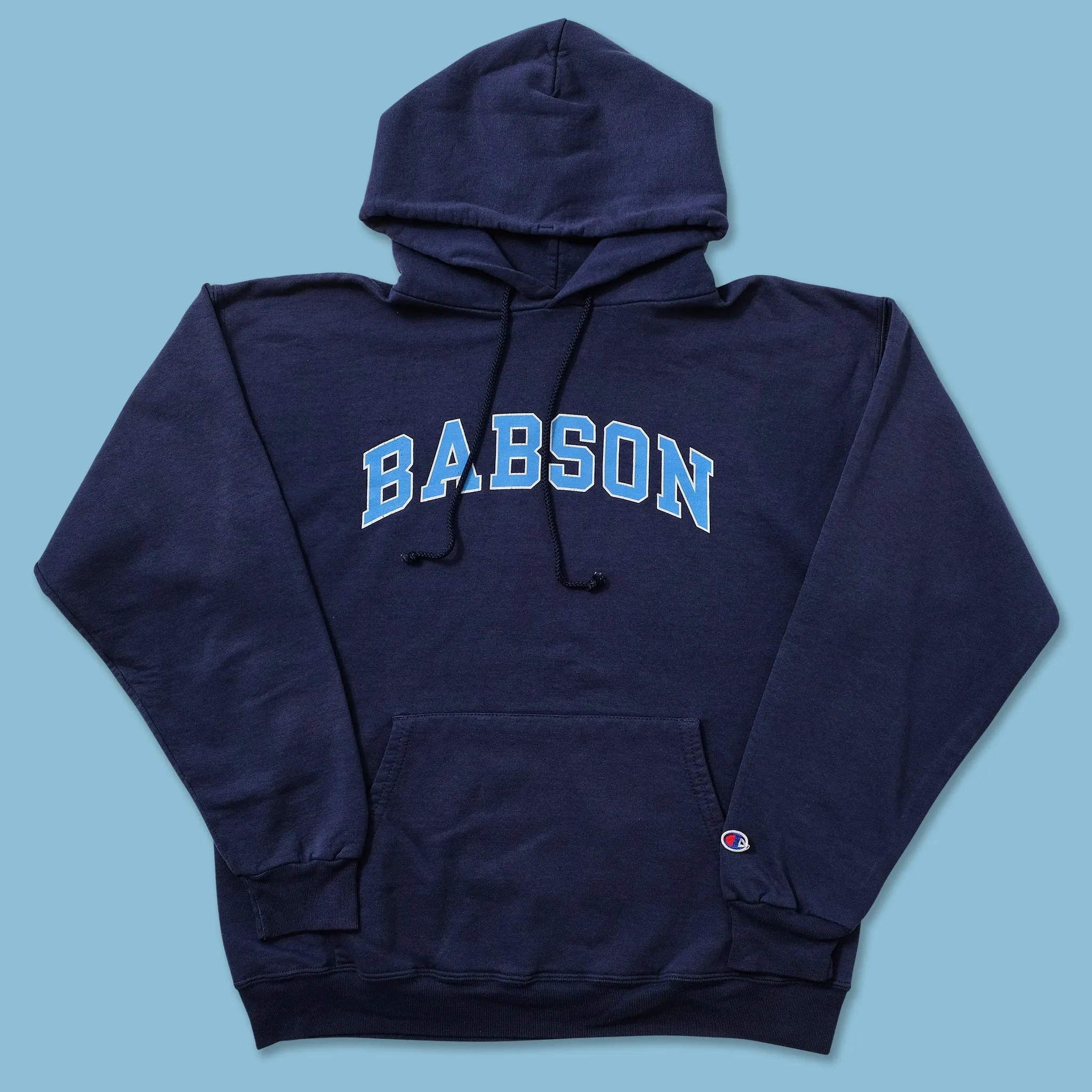 Vintage Champion Babson College Hoody Small