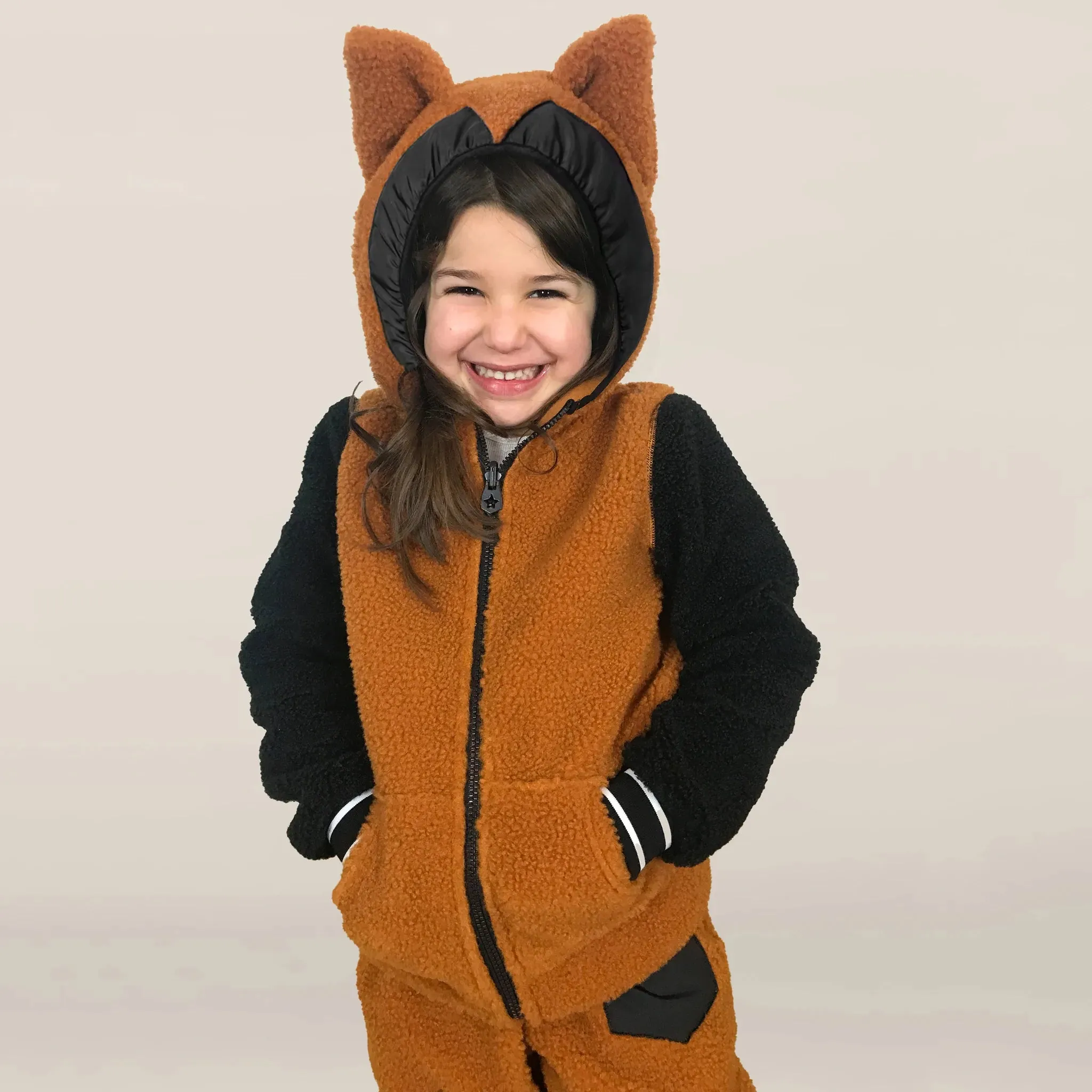 WeeDo Kids FOXDO FOX Teddy WinterFleece Jacket