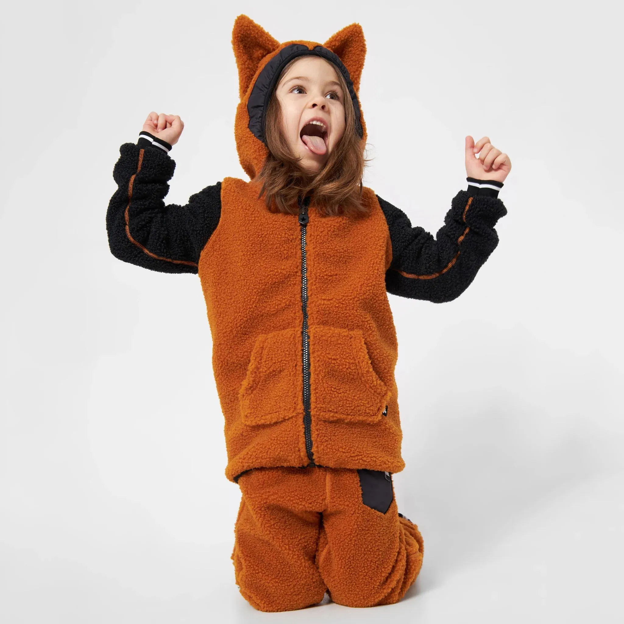 WeeDo Kids FOXDO FOX Teddy WinterFleece Jacket