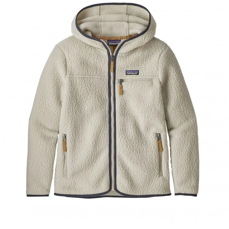 Women's Patagonia Retro Pile Fleece Hoody (Pelican)