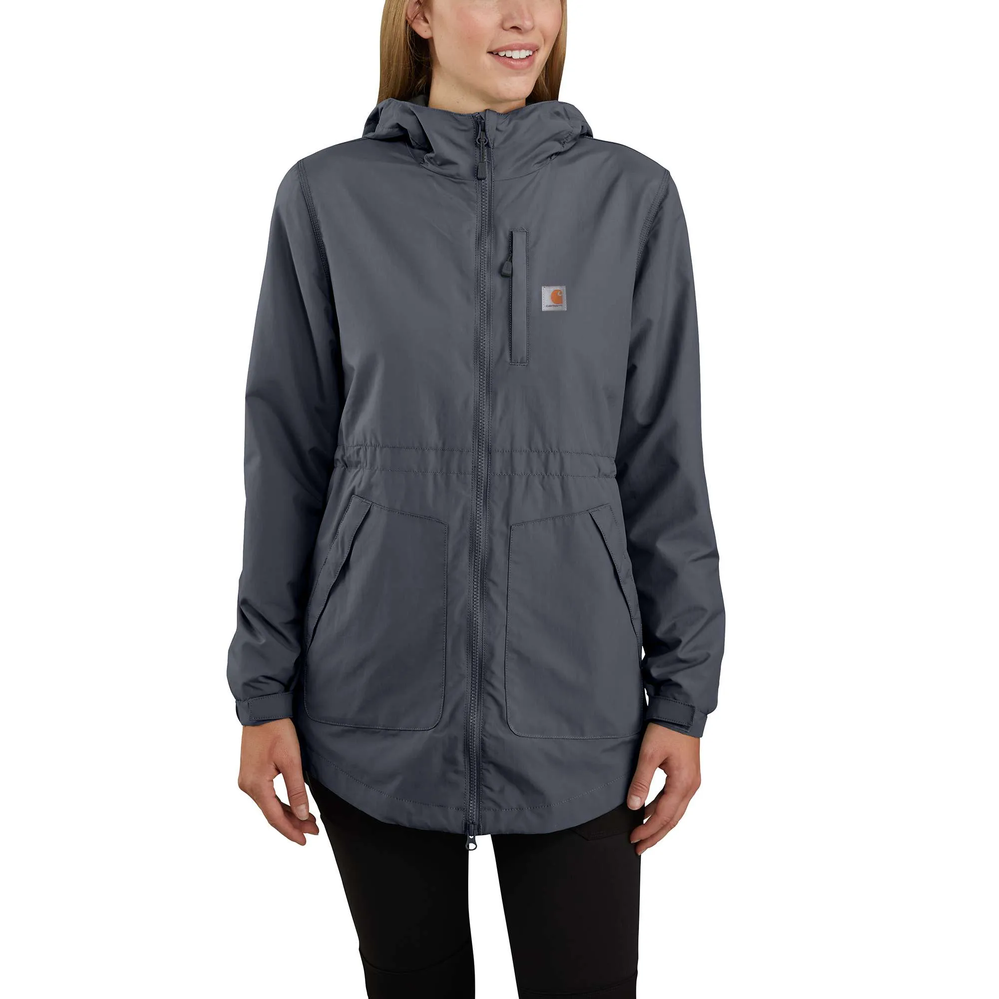 Women's Rain Defender Relaxed Fit Lightweight Coat - 1 Warm Rating