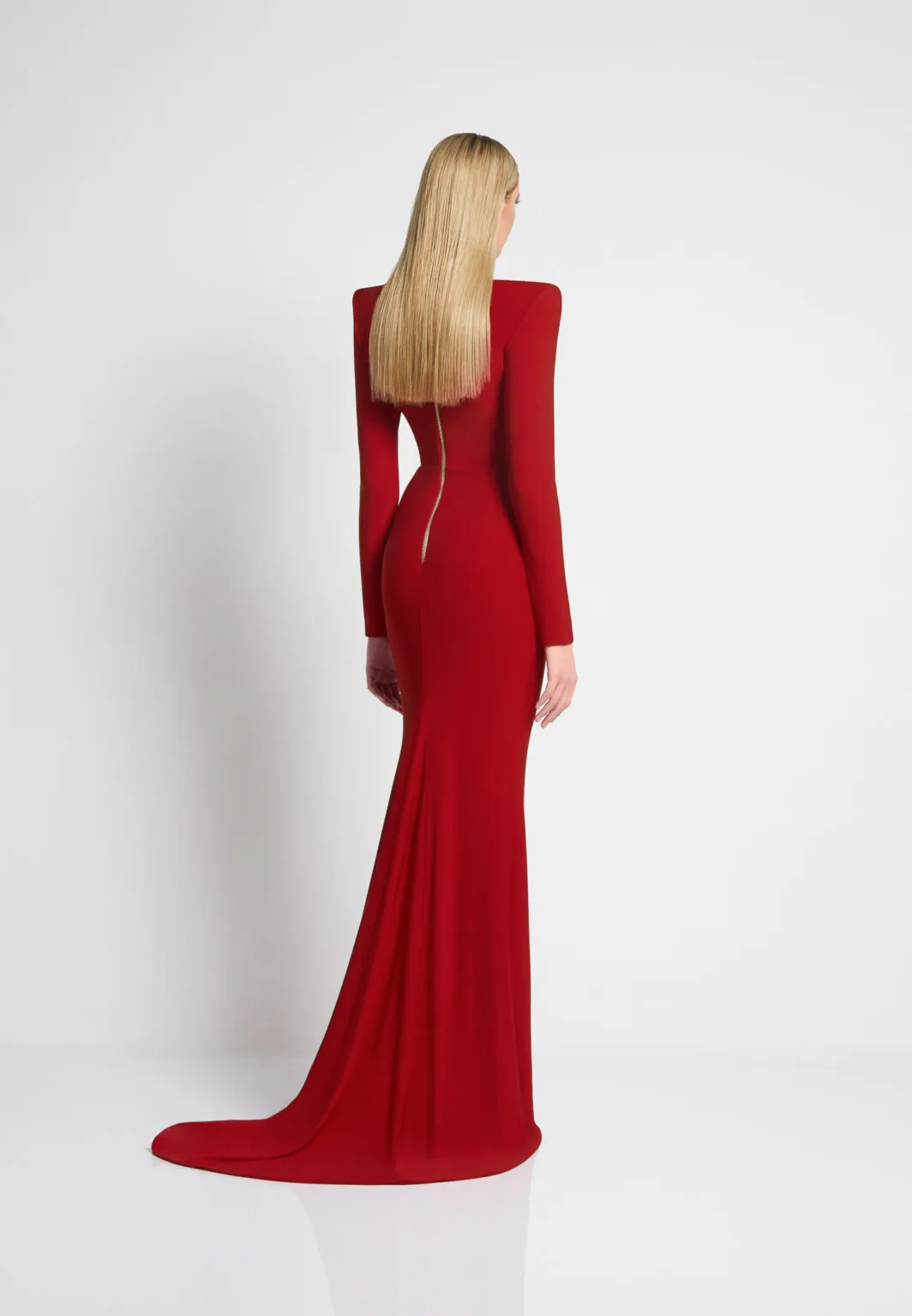 Zhivago Forte Gown In Red