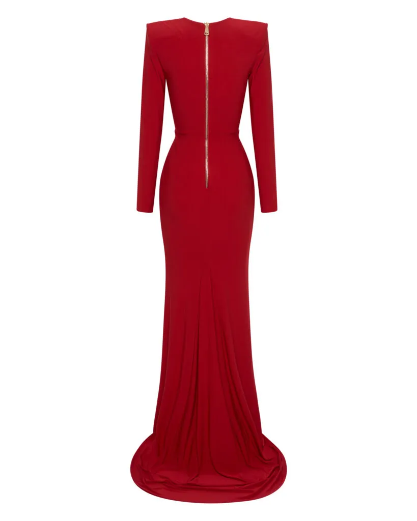 Zhivago Forte Gown In Red